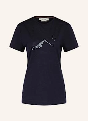 Icebreaker T-Shirt Merino 150 Tech Lite Z Wełny Merino blau