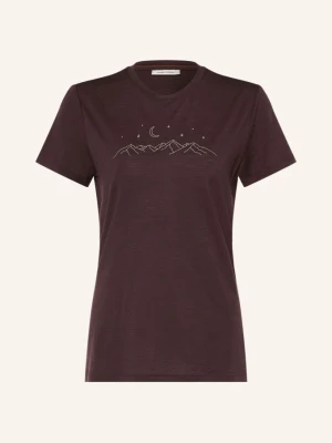 Icebreaker T-Shirt Merino 150 Tech Lite™ Z Wełny Merino braun brązowy