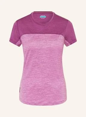 Icebreaker T-Shirt Merino Cool-Lite™ Sphere Iii Z Dodatkiem Wełny Merino lila