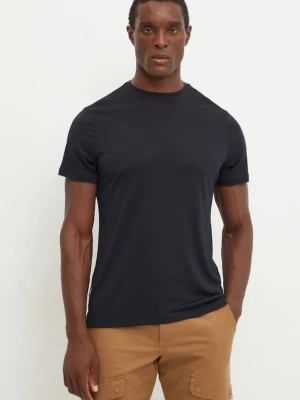 Icebreaker t-shirt sportowy Merino 125 Cool-Lite czarny