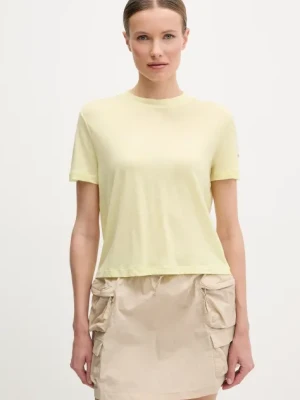 Icebreaker t-shirt sportowy Merino 150 Tech Lite kolor żółty IB0A56Y20AB1