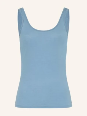 Icebreaker Top, Bielizna Funkcyjna Siren Z Wełny Merino blau