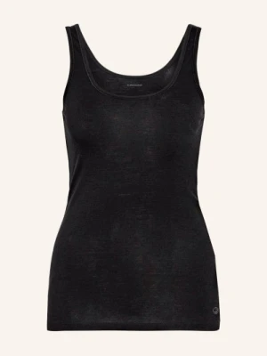 Icebreaker Top, Bielizna Funkcyjna Siren Z Wełny Merino schwarz