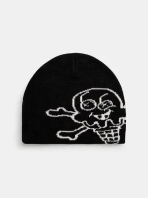 ICECREAM czapka Cones & Bones Beanie kolor czarny  IC24355