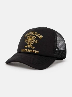 ICECREAM czapka z daszkiem Tiger Trucker kolor czarny z nadrukiem IC24264