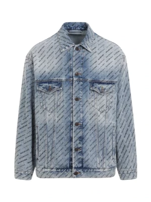 Iced Blue Denim Jacket Balenciaga