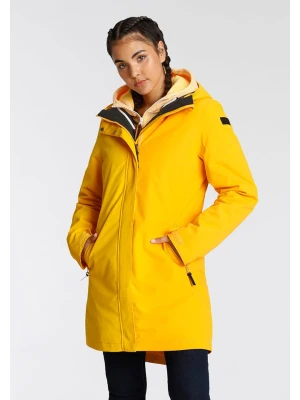 Icepeak Dwustronna parka "Philipp" w kolorze żółto-czarnym rozmiar: 44