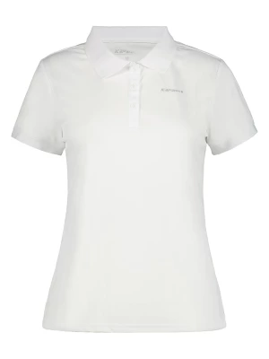 Icepeak Funkcyjna koszulka polo "Bayard" w kolorze białym rozmiar: L