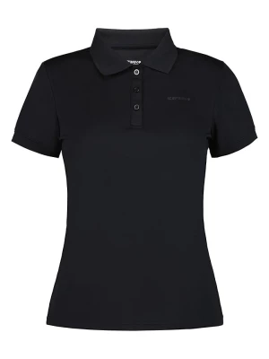 Icepeak Funkcyjna koszulka polo "Bayard" w kolorze czarnym rozmiar: M