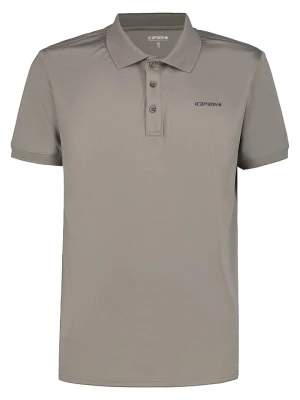 Icepeak Funkcyjna koszulka polo w kolorze szarobrązowym rozmiar: S