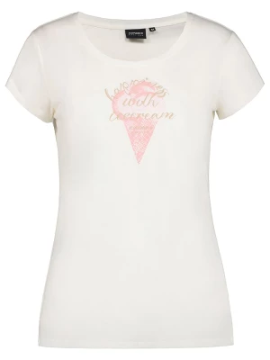 Icepeak Koszulka "Antiga" w kolorze kremowym rozmiar: XL
