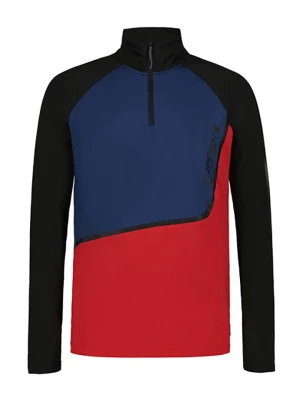 Icepeak Koszulka funkcyjna "Ebro" w kolorze czarno-granatowo-czerwonym rozmiar: L