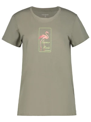 Icepeak Koszulka "Makawao" w kolorze khaki rozmiar: L