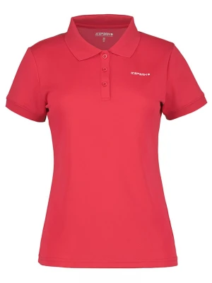 Icepeak Koszulka polo "Bayard" w kolorze czerwonym rozmiar: S