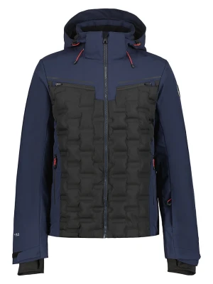 Icepeak Kurtka narciarska "Emmet" w kolorze czarno-granatowym rozmiar: 46