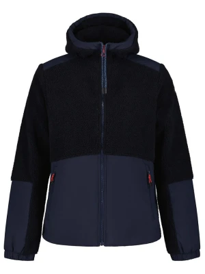 Icepeak Kurtka polarowa "Eads" w kolorze czarno-granatowym rozmiar: XL