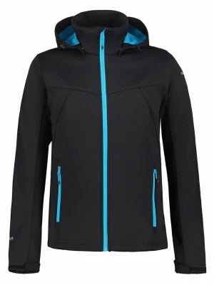Icepeak Kurtka softshellowa "Biggs" w kolorze błękitno-czarnym rozmiar: 46
