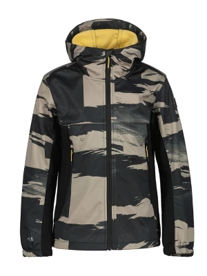 Icepeak Kurtka softshellowa "Kingwood" w kolorze czarno-szarobrązowym rozmiar: 152