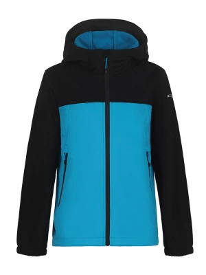 Icepeak Kurtka softshellowa "Kline" w kolorze błękitno-czarnym rozmiar: 152