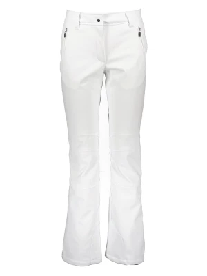 Icepeak Softshellowe spodnie narciarskie "Entiat" w kolorze białym rozmiar: 40