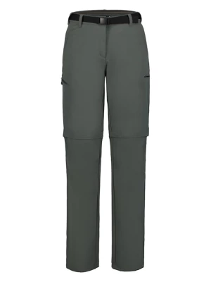 Icepeak Spodnie funkcyjne Zip-Off "Blocton" w kolorze khaki rozmiar: 44