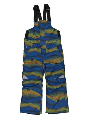 Icepeak Spodnie narciarskie "Jega" w kolorze granatowym ze wzorem rozmiar: 98