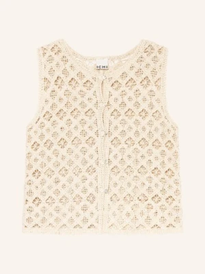 Ichi Dzianinowy Top Ihnekla beige
