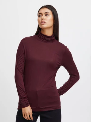 ICHI Golf 20113342 Bordowy Regular Fit