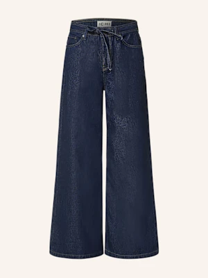 Ichi Jeansy Wide Leg Ihberisel blau