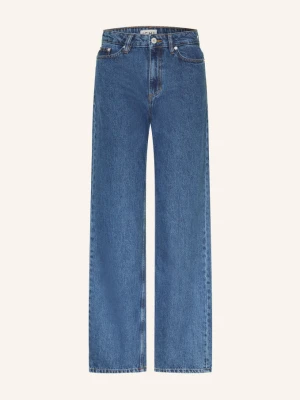 Ichi Jeansy Wide Leg Ihjulia blau 200929 Washed dark blue