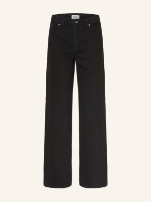 Ichi Jeansy Wide Leg Ihjulia schwarz 200341 Washed black