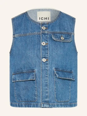Ichi Kamizelka Dżinsowa Ihpamila blau