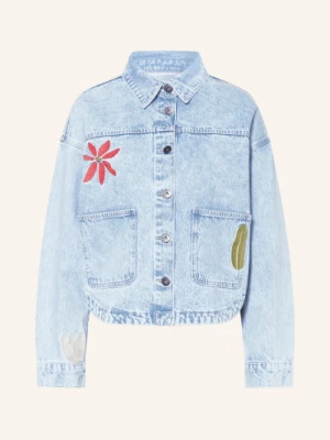 Ichi Kurtka Dżinsowa Ihbauve blau