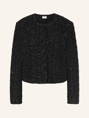 Ichi Kurtka Ihninky Z Błyszczącą Przędzą I Cekinami schwarz