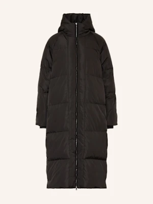 Ichi Płaszcz Pikowany Ihbunala schwarz