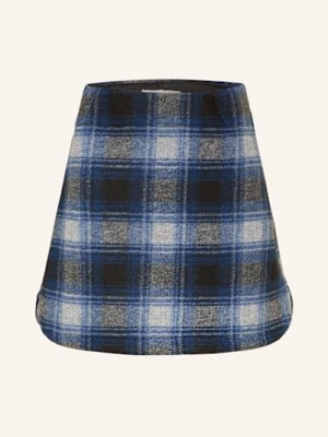 Ichi Spódnica Ihwooly Check blau