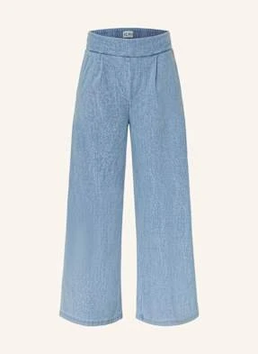Ichi Spodnie 7/8 W Stylu Jeansowym Ikhate blau