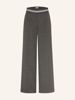 Ichi Spodnie Dżersejowe Ihkate Sporty W Stylu Dresowym grau