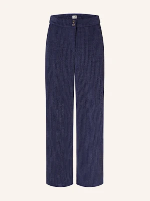 Ichi Spodnie Marlena Ihkate Ze Sztruksu blau