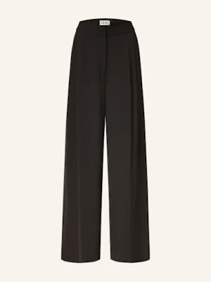 Ichi Spodnie Marlena Ihreya schwarz