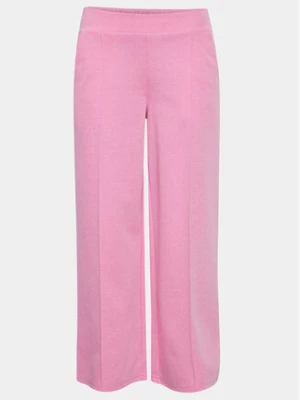 ICHI Spodnie materiałowe 20113287 Różowy Relaxed Fit