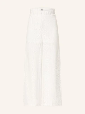 Ichi Spodnie Z Koronki Ihnaima weiss