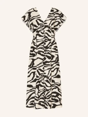 Ichi Sukienka Ihlinno Z Lnu schwarz