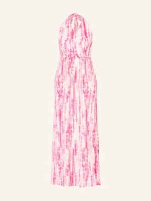 Ichi Sukienka Ihneally Z Plisami pink