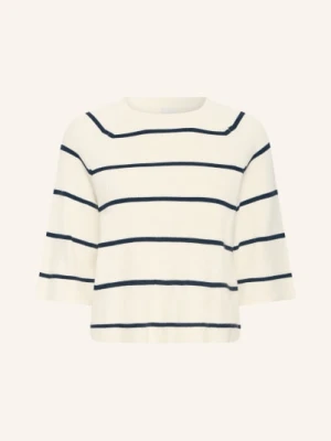 Ichi Sweter Z Dzianiny Ihboston weiss