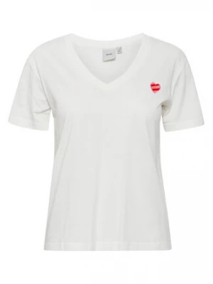 ICHI T-Shirt 20118104 Biały Regular Fit