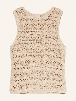 Ichi Top Z Dzianiny Ihanpers beige