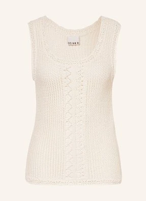 Ichi Top Z Dzianiny Iharties beige