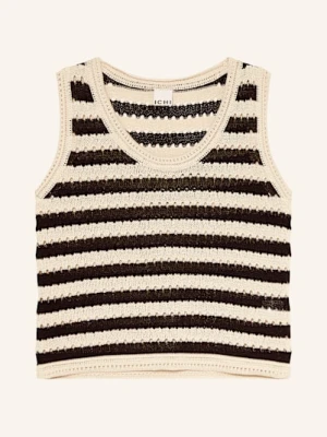 Ichi Top Z Dzianiny Ihbirdis schwarz