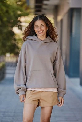 Icon — damska luźna bluza z kapturem - Animal